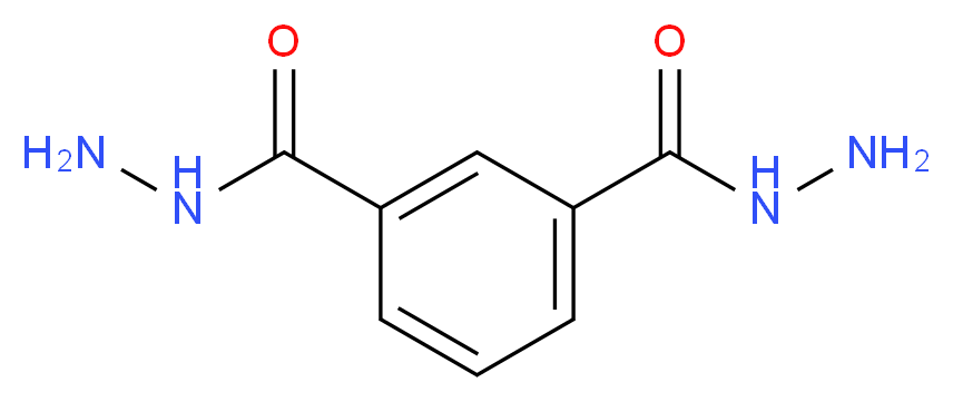 benzene-1,3-dicarbohydrazide_分子结构_CAS_2760-98-7