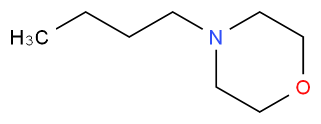 4-butylmorpholine_分子结构_CAS_1005-67-0