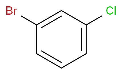 1-bromo-3-chlorobenzene_分子结构_CAS_108-37-2