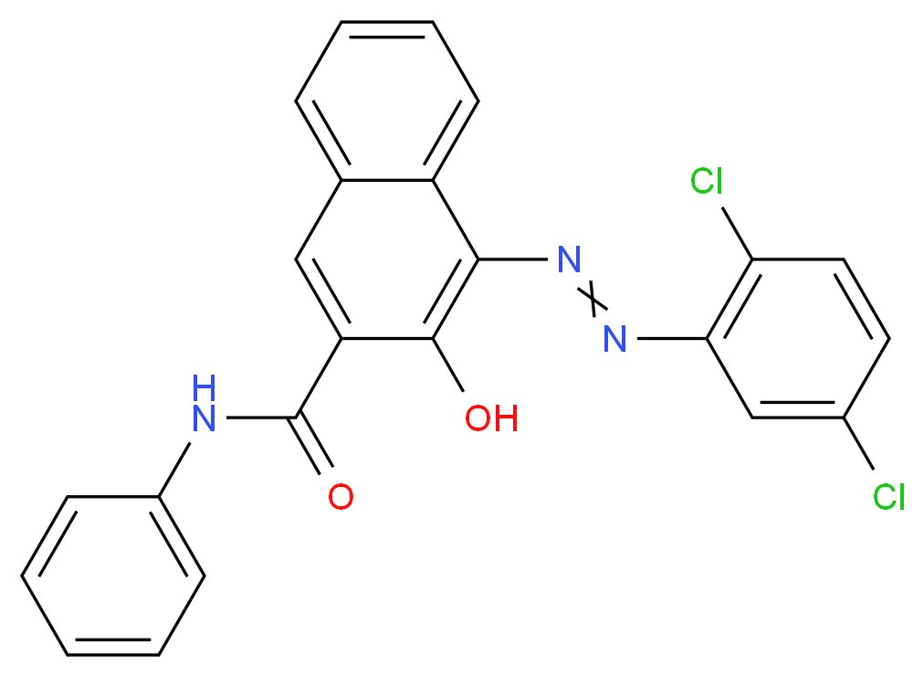 4-[2-(2,5-dichlorophenyl)diazen-1-yl]-3-hydroxy-N-phenylnaphthalene-2-carboxamide_分子结构_CAS_6041-94-7