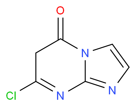 7-Chloroimidazo[1,2-a]pyrimidin-5(1H)-one_分子结构_CAS_57473-33-3)