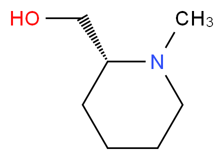 (R)-(1-Methylpiperidin-2-yl)methanol_分子结构_CAS_68474-13-5)