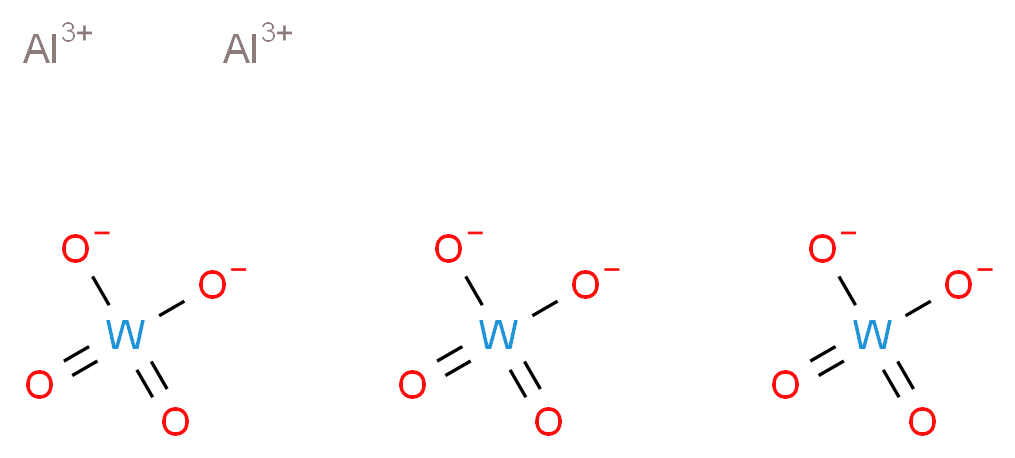 ALUMINUM TUNGSTATE_分子结构_CAS_15123-82-7)