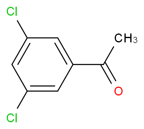 3',5'-Dichloroacetophenone_分子结构_CAS_14401-72-0)