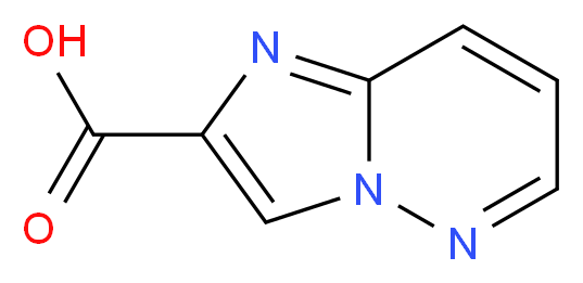 Imidazo[1,2-b]pyridazine-2-carboxylic acid 97%_分子结构_CAS_160911-42-2)