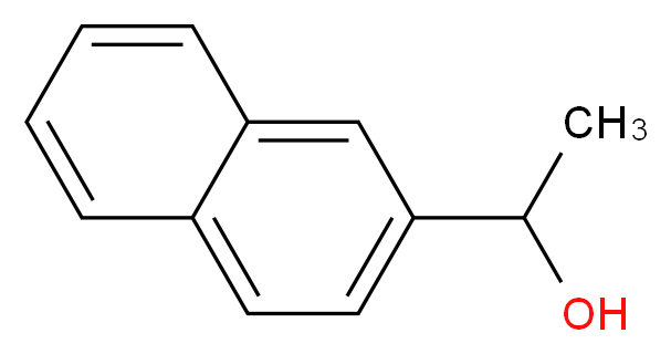 (±)-1-(2-萘基)乙醇_分子结构_CAS_7228-47-9)
