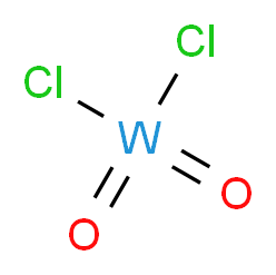 dichlorodioxotungsten_分子结构_CAS_13520-76-8