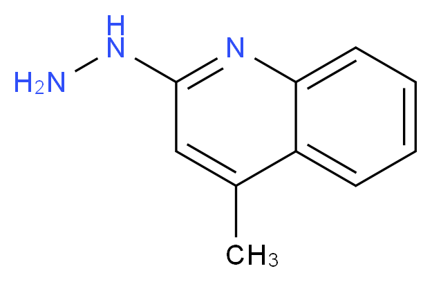 (4-Methyl-quinolin-2-yl)-hydrazine_分子结构_CAS_21703-52-6)