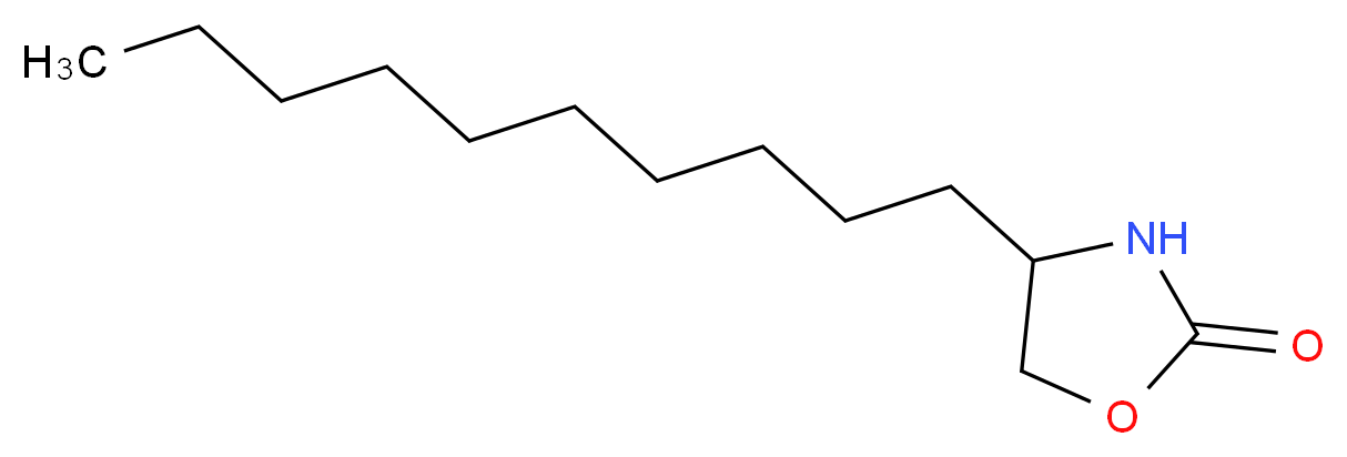 4-(Dec-1-yl)-1,3-oxazolidin-2-one_分子结构_CAS_7693-82-5)