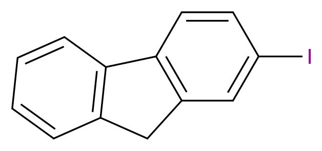 2-iodo-9H-fluorene_分子结构_CAS_2523-42-4