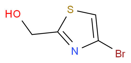 (4-bromothiazol-2-yl)methanol_分子结构_CAS_204513-31-5)