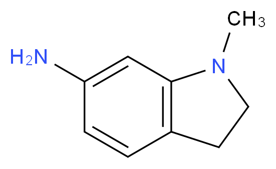 1-methyl-2,3-dihydro-1H-indol-6-amine_分子结构_CAS_103796-62-9)