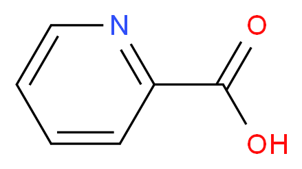 2-吡啶甲酸_分子结构_CAS_98-98-6)