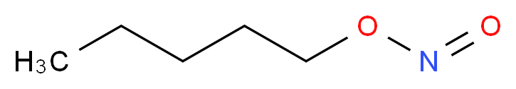 Amyl nitrite_分子结构_CAS_110-46-3)