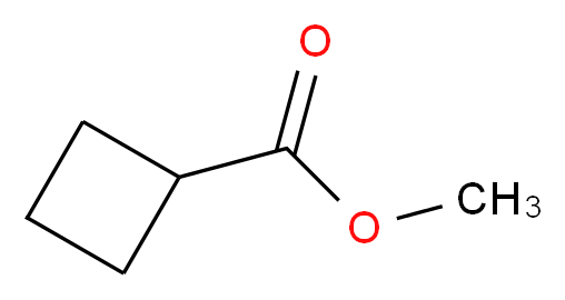 Methyl cyclobutanecarboxylate_分子结构_CAS_765-85-5)