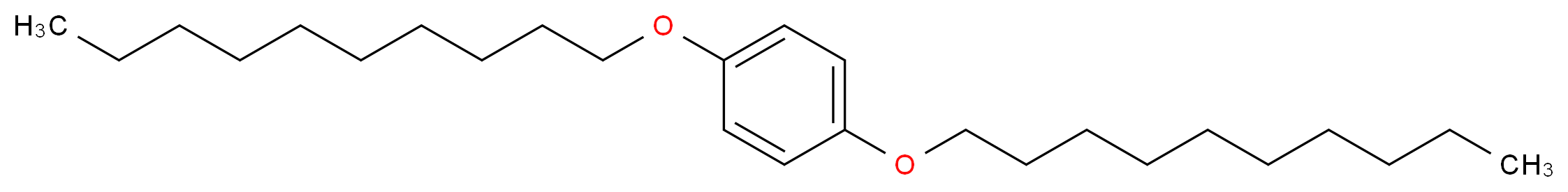 1,4-bis(decyloxy)benzene_分子结构_CAS_129236-97-1