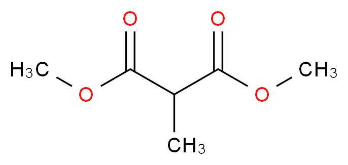 1,3-dimethyl 2-methylpropanedioate_分子结构_CAS_609-02-9