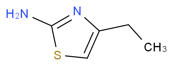 4-ethyl-1,3-thiazol-2-amine_分子结构_CAS_34631-53-3)