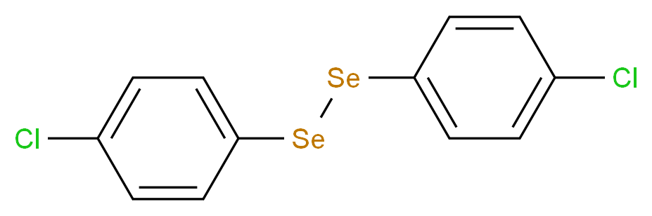 双(4-氯苯基)二硒化物_分子结构_CAS_20541-49-5)