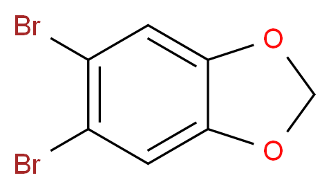 5,6-Dibromo-1,3-benzodioxole_分子结构_CAS_5279-32-3)