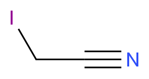 2-iodoacetonitrile_分子结构_CAS_624-75-9