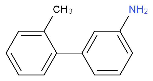 (2'-methylbiphenyl-3-yl)amine_分子结构_CAS_400745-54-2)