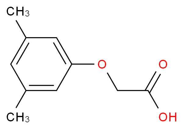 2-(3,5-Dimethylphenoxy)acetic acid_分子结构_CAS_5406-14-4)
