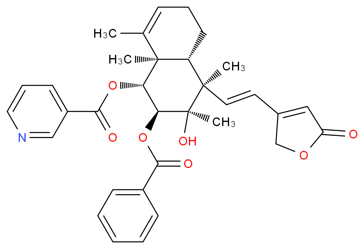 Scutebarbatine B_分子结构_CAS_905929-95-5)