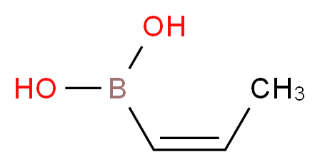 [(1Z)-prop-1-en-1-yl]boronic acid_分子结构_CAS_7547-96-8