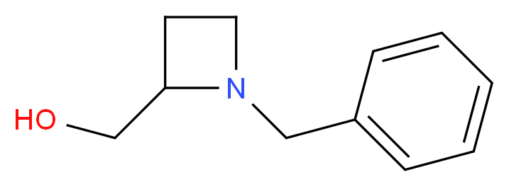 (1-benzylazetidin-2-yl)methanol_分子结构_CAS_31247-34-4