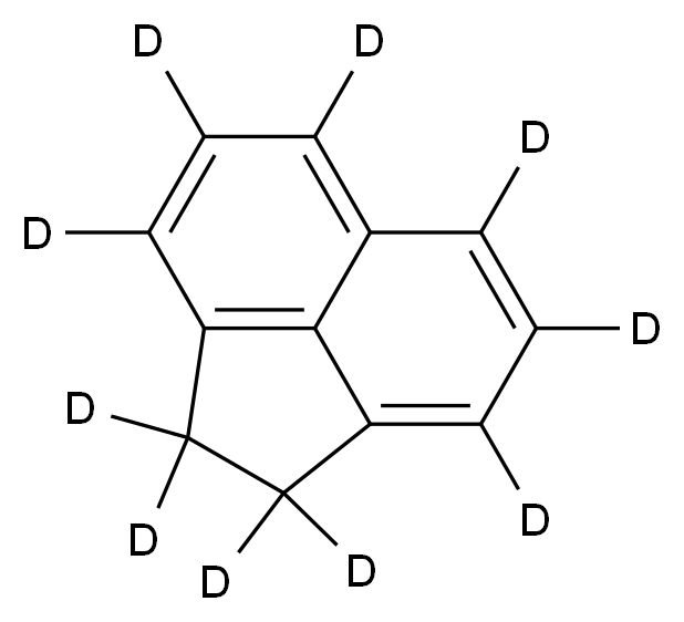 1,2-dihydro(<sup>2</sup>H<sub>1</sub><sub>0</sub>)acenaphthylene_分子结构_CAS_15067-26-2