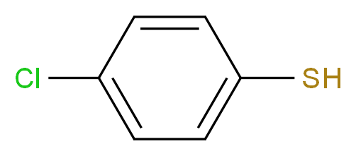 4-Chlorobenzenethiol_分子结构_CAS_106-54-7)