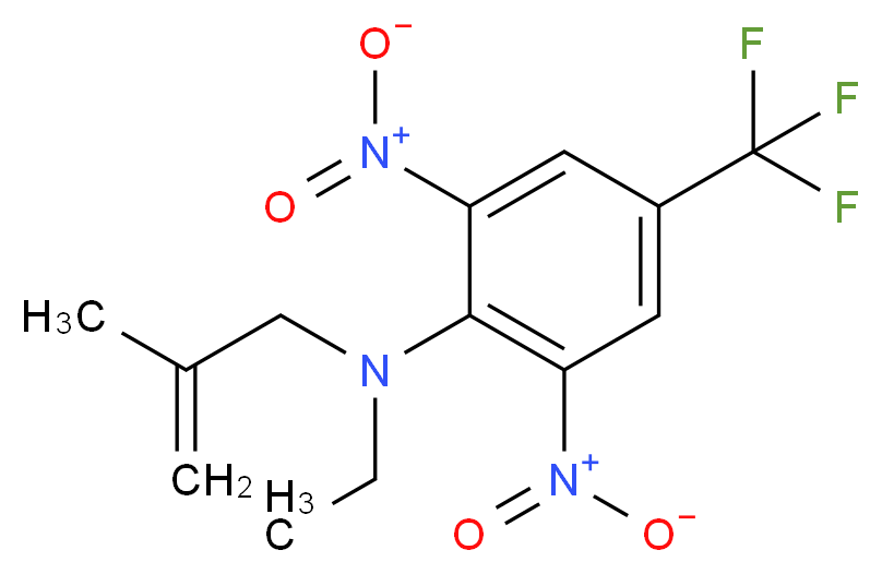 丁氟消草/乙丁烯氟灵_分子结构_CAS_55283-68-6)