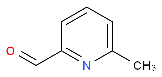 6-Methyl-2-pyridinecarboxaldehyde_分子结构_CAS_1122-72-1)