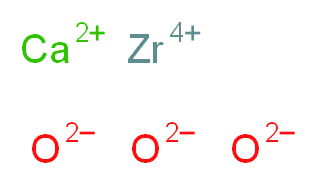 锆酸钙_分子结构_CAS_12013-47-7)