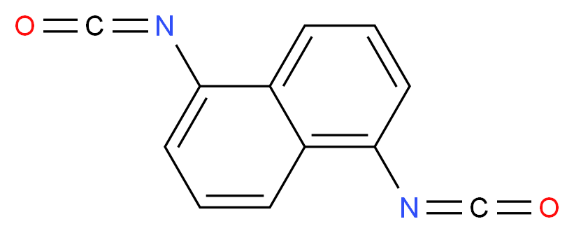 1,5-Naphthalene diisocyanate _分子结构_CAS_3173-72-6)