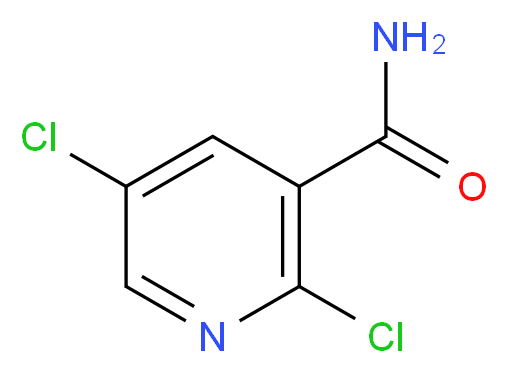 2,5-Dichloronicotinamide_分子结构_CAS_75291-86-0)