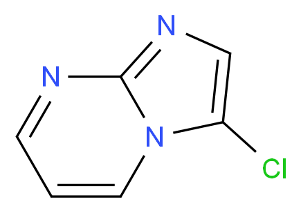 3-Chloroimidazo[1,2-a]pyrimidine_分子结构_CAS_143696-95-1)