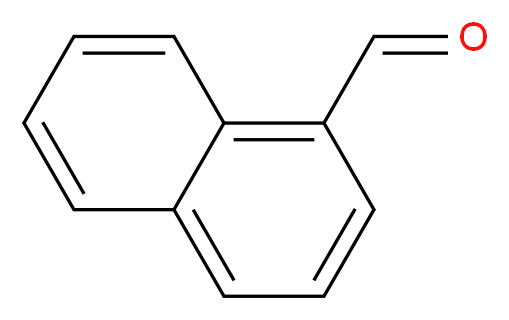 naphthalene-1-carbaldehyde_分子结构_CAS_66-77-3