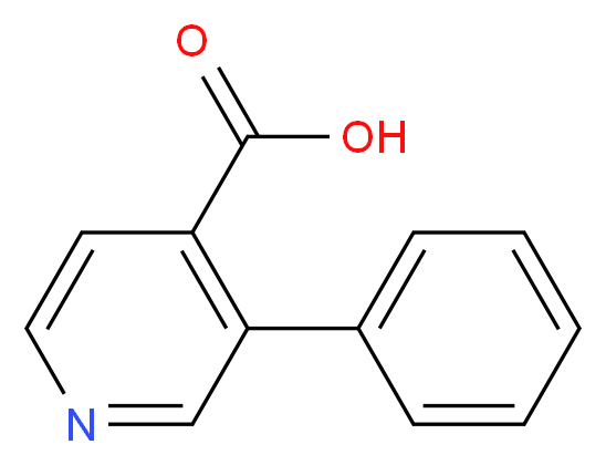 3-Phenylisonicotinic acid_分子结构_CAS_104096-15-3)