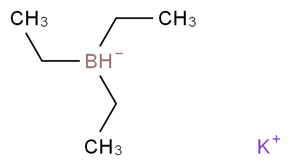 三乙基氢硼化钾 溶液_分子结构_CAS_22560-21-0)