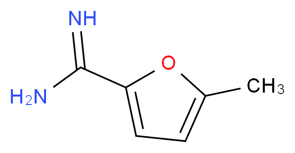 5-methylfuran-2-carboximidamide_分子结构_CAS_856290-28-3