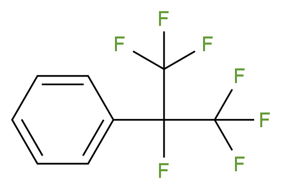 (heptafluoropropan-2-yl)benzene_分子结构_CAS_378-34-7