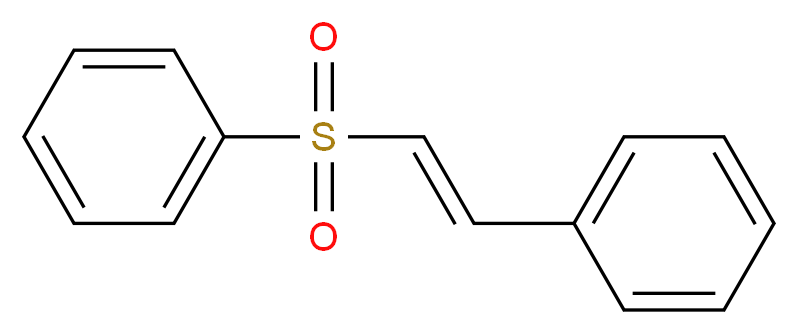 Phenyl trans-styryl sulphone_分子结构_CAS_16212-06-9)