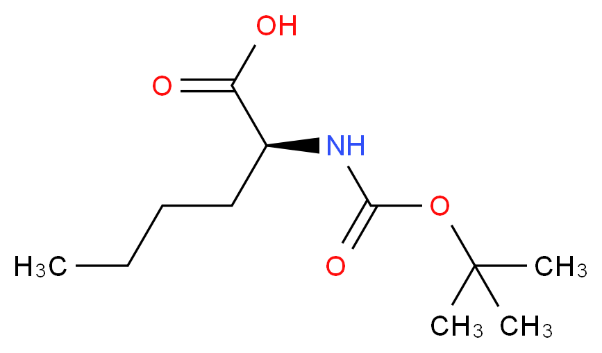 N-&alpha;-t-BOC-L-NORLEUCINE_分子结构_CAS_6404-28-0)