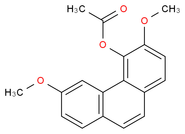 3,6-dimethoxyphenanthren-4-yl acetate_分子结构_CAS_47192-97-2