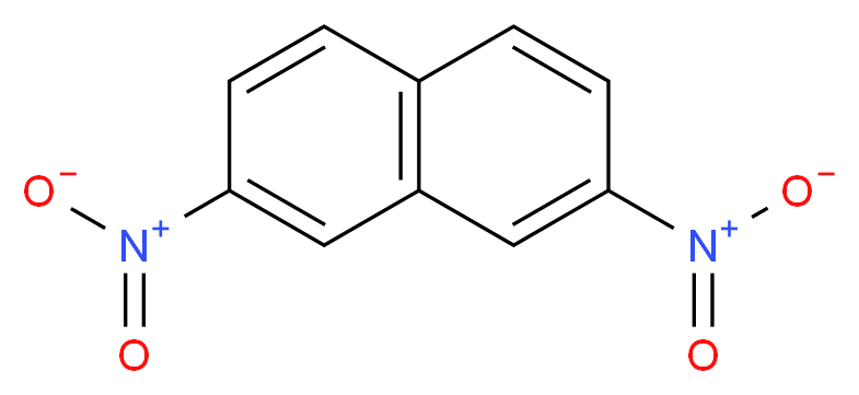 2,7-dinitronaphthalene_分子结构_CAS_24824-27-9