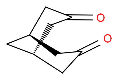 (1s,5s)-bicyclo[3.3.1]nonane-3,7-dione_分子结构_CAS_770-15-0