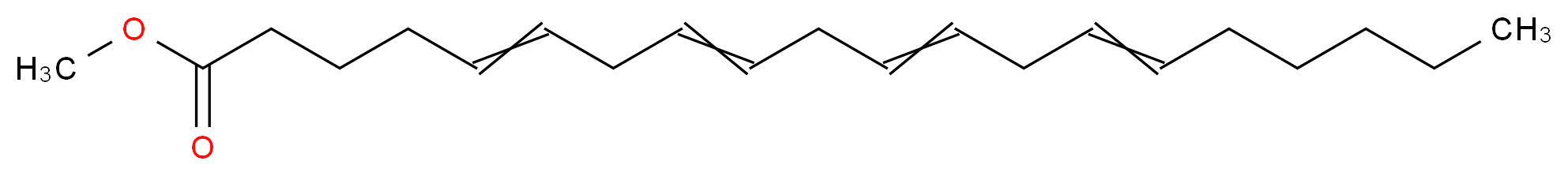 ARACHIDONIC ACID METHYL ESTER_分子结构_CAS_2566-89-4)