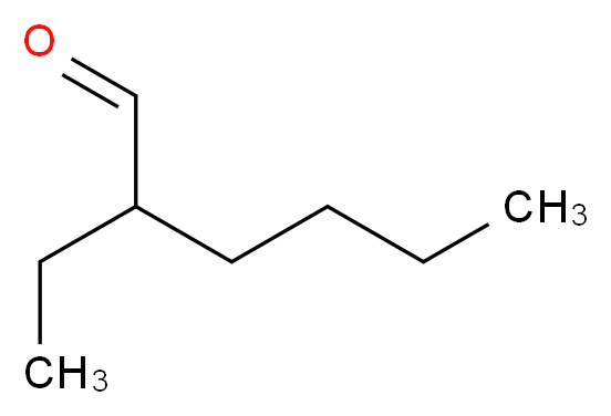 2-ethylhexanal_分子结构_CAS_123-05-7